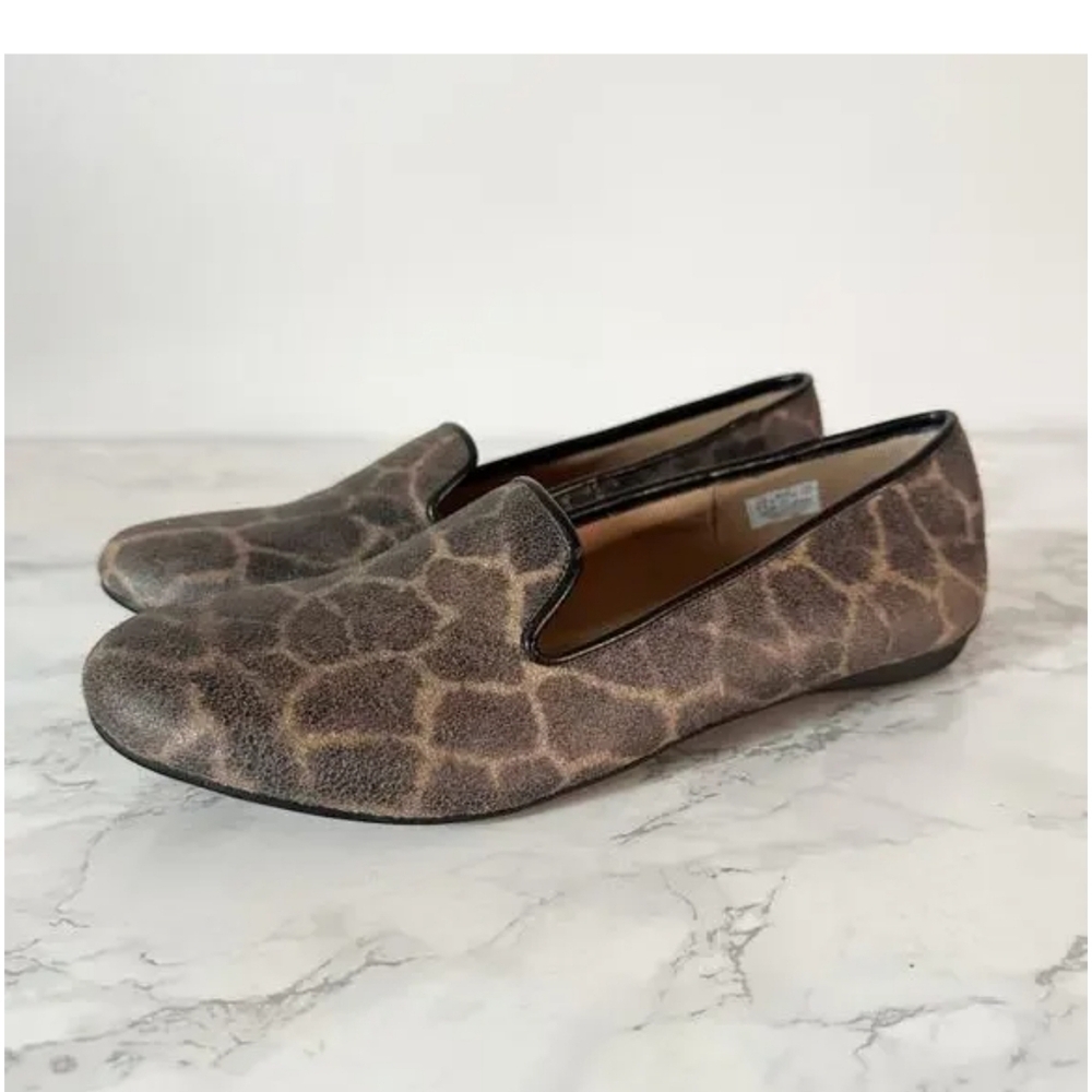 HARMONY 783 Giraffe Print Women's Loafers